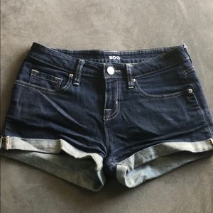 BDG Cuffed Denim Shorts